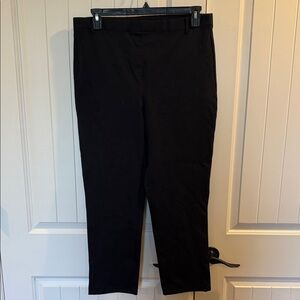Quince Navy Straight Leg Trousers